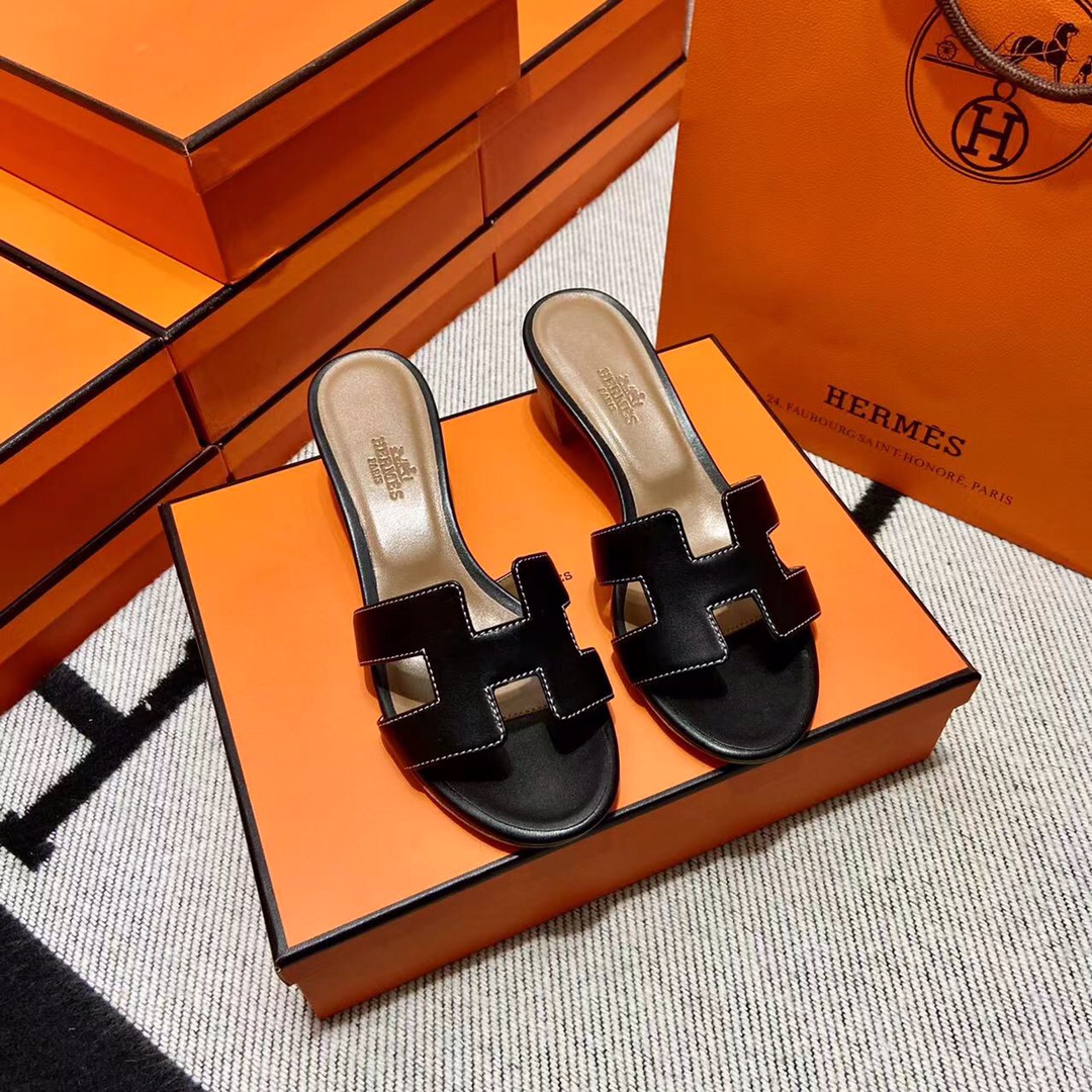 에르메스 올수공 오아시스 슬리퍼 샌들 스위프트 19